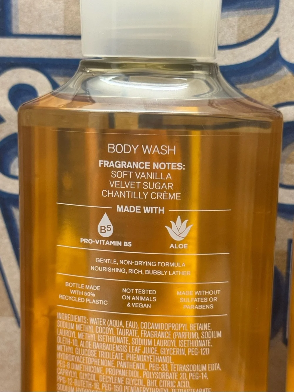 NEW B&BW (2) Wrapped In Vanilla Body Wash, 10 fl oz each
